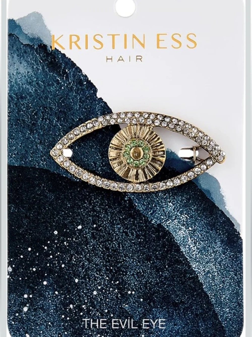 🌻Set of Two (2) Kristin Ess “The Evil Eye” Hair Clips {NEW WITH TAGS}
